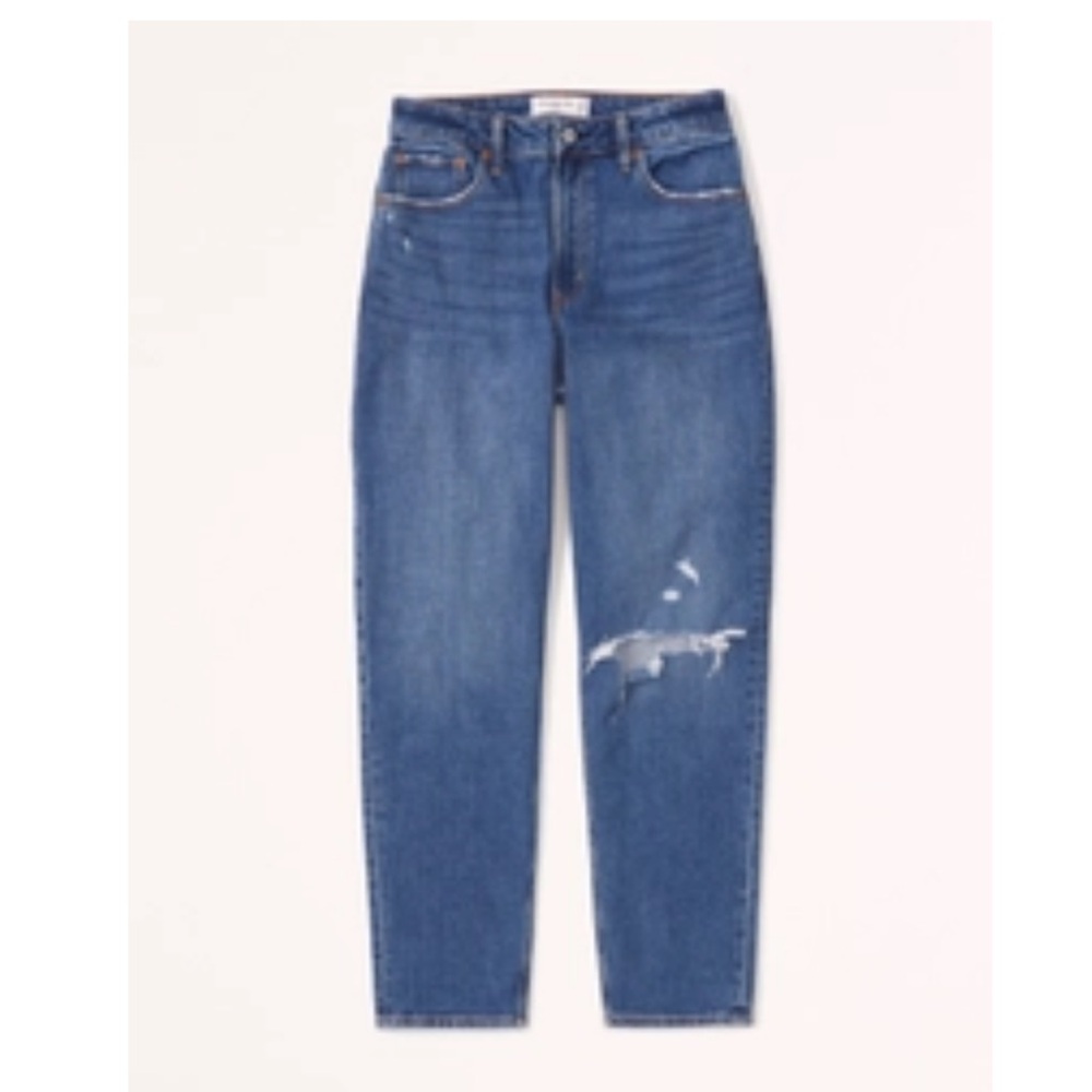 Abercrombie & Fitch Blue High Rise Women Jeans
